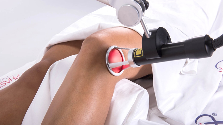 laserterapia ginocchio rotula